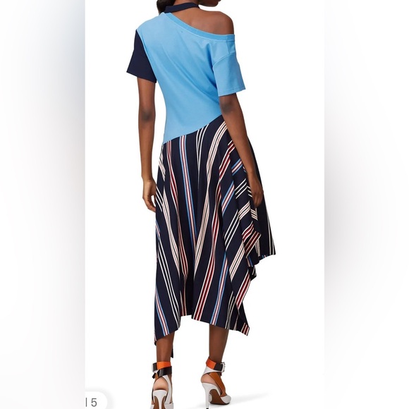 Monse Deconstructed Jersey Tee Dress. Size M. Good used condition. - Picture 6 of 7